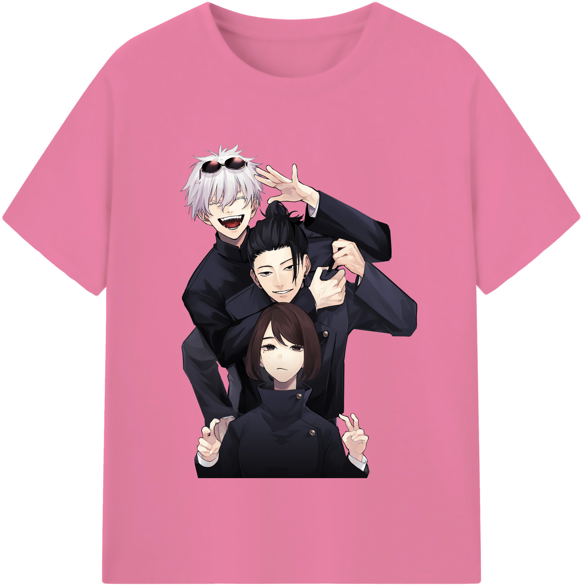 （画像用） 呪術廻戦 Jujutsu Kaisen 綿100％半袖Tシャツ（フロントプリント）